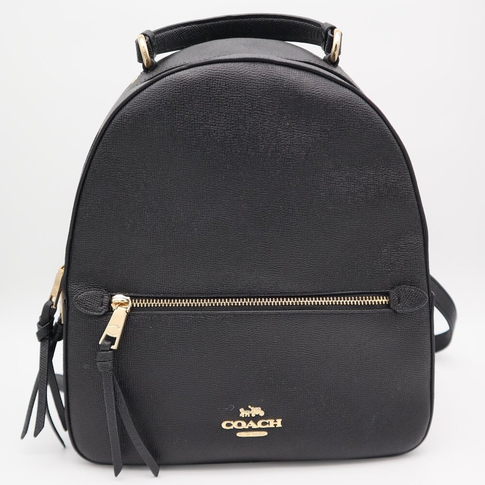 Authentic Black Coach Mini Backpack Adjustable St… - image 1